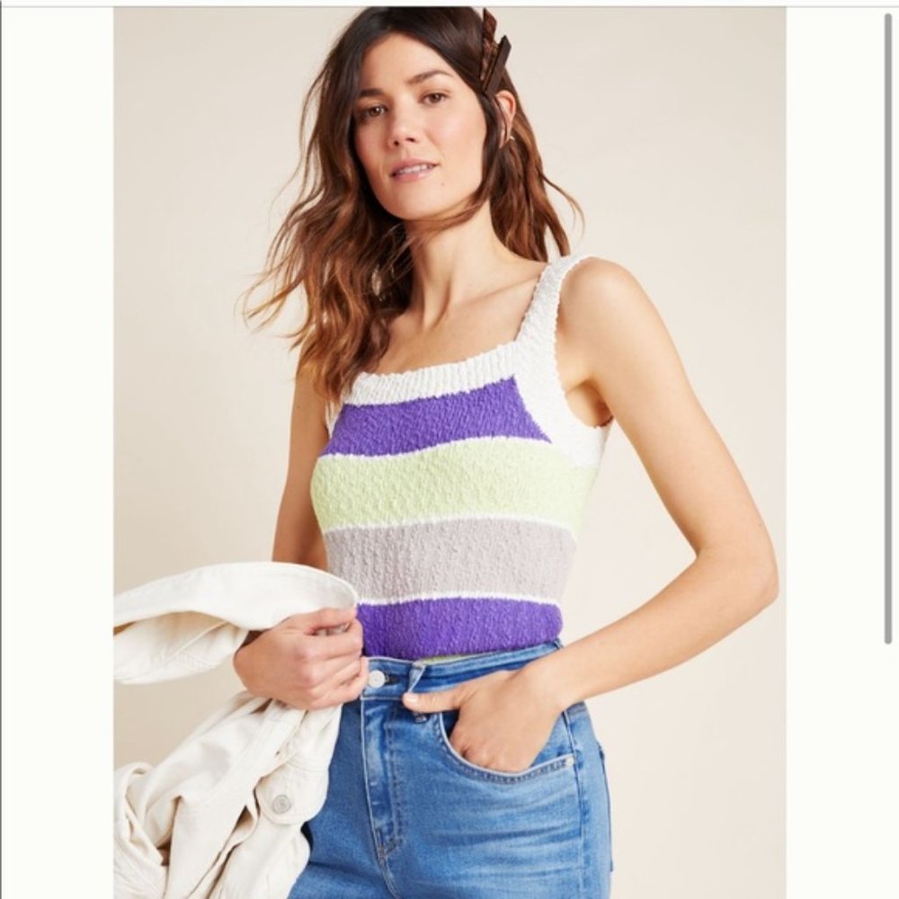 Callahan knitwear Maddie sweater tank NWT Anthro